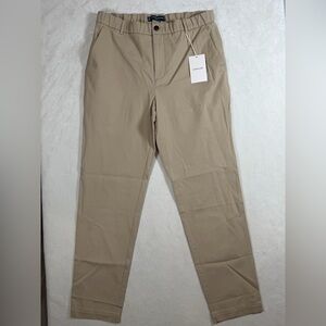 NWT Men’s Everlane Uniform Slim Fit Cropped Men's Khaki Chinos Beige Soft